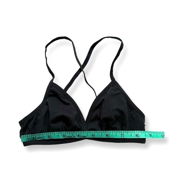 Out From Under Urban Outfitters Black Cotton Bralette XS - Picture 3 of 6